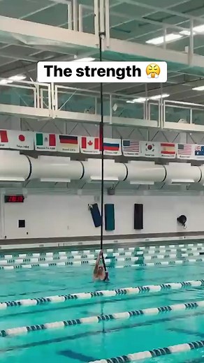 Swimmers got the power. 💥 (🎥 Jessica Long) | NBC Olympics & Paralympics