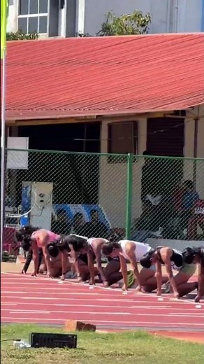 😲What a Amazing Race 100m Women's #shorts #sprinter #viral #motivation #army