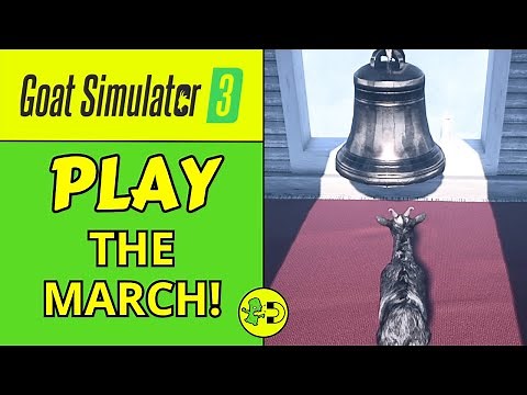 Goat Simulator 3 Imperial Mausoleum Event Guide - Play The March!