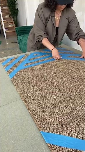 #SHORTS how to paint a rug