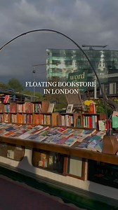 Floating bookstore in london | We Are Bookish