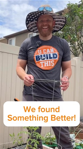 How to Support Tomato Cages Better Part 1 #gardening #gardeningtherapy | Ucanbuildthis