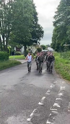 19K views · 255 reactions | Royal Marines 9 mile speed march during Commando Tests. #military #functionalfitness #royalmarines #crossfit #functionaltraining #marines | Marines Training | Facebook