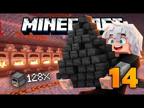 Ultra-Fast Industrial Furnace in Minecraft Survival — 128x more efficient! 💥