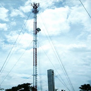 [Hot Item] 3-Legs Guyed Mast Cell Phone Telecommunication Tower