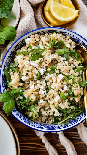 4.3K views · 23 reactions | This Lemon Arugula Couscous Salad  is a...