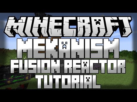 Minecraft Mekanism Tutorial: Fusion Reactor, Solar Evaporation Plant and Laser