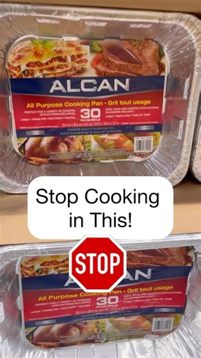 Here’s another horrible fact about aluminum foil and cookware