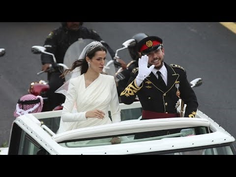 Jordan celebrates the marriage of Crown Prince Hussein and his Saudi bride