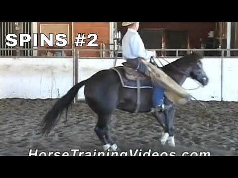 Cueing A Horse For Reining Turns And Spins, part 2