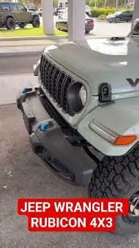 JEEP WRANGLER RUBICON 4XE #JEEP #JEEPLIFE #OFFROAD #WRANGLER #RUBICON