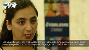 1K views · 72 reactions | "Football has only one language - love, unity & #Respect"  Well said Khalida Popal - Afghan football pioneer and supporter of #EqualGame - our campaign for greater inclusion and diversity in football.   | UEFA | Facebook