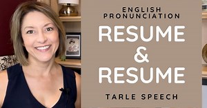 【英語発音】Resume：スペルは同じなのに発音が違う？！