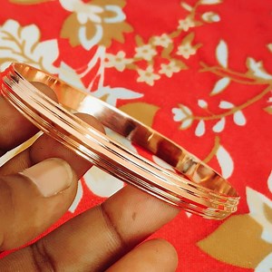 Handmade Solid Copper Bangle Bracelet: Ethnic Kada Jewelry - Etsy