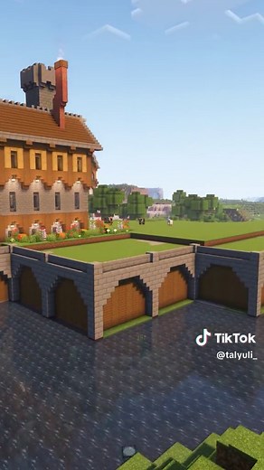 Medieval Harbor in Minecraft