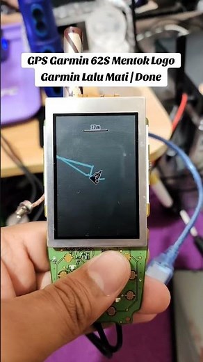Garmin GPS Map 62S Stuck on Garmin Logo and Dies. | Done at 786 Cell Comp