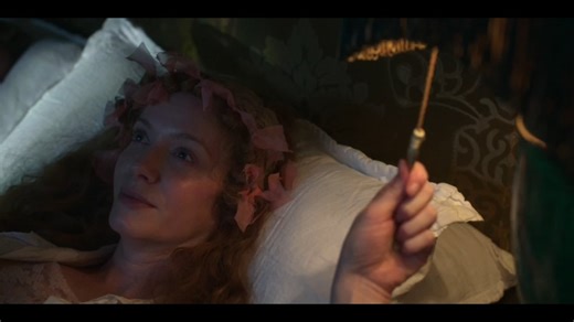 Christina in episode 4 of The Buccaneers, video 1 of 2