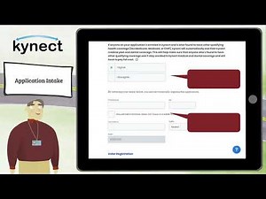 How to start an application using kynect Benefts