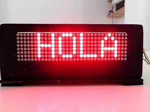 Como hacer una pantalla led 8x32 con arduino .RamosElectroDron