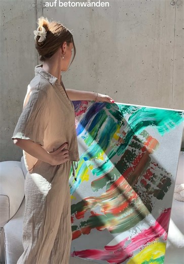 was sagen wir? 🪩🤭 #art #chrom #acryl #acrylicart #acrylics