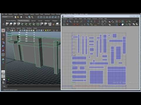UDK: Lightmap UV Layout Techniques & How to Create Second UV Channel in Maya Part 2/4 [Tutorial #19]