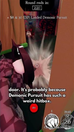 This Guy Was Bugged, and I STILL Killed Him? #roblox #forsaken #shorts