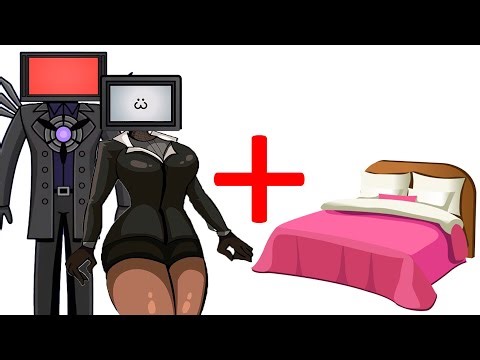 Titan TV WOMAN and Titan TV MAN + Bed = ??? | Skibidi Toilet Animation part 2