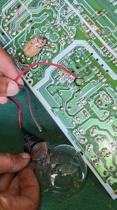 Eliminates stored voltage on the electrolytic capacitor. #tutorial #repair #electronic | Trisula Servis