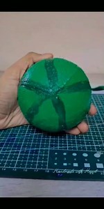 Coconut shell 🥥 painting🎨 #diy #reuse #coconutshellcraft #craft #shorts