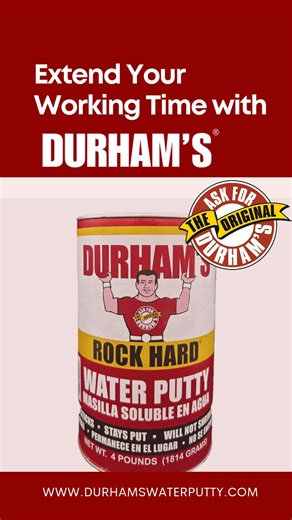 11 reactions | #durhamswaterputty #woodfiller #diyrepair | Durham's Water Putty | Facebook