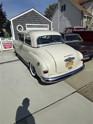 vintage 1950 Plymouth Special DeLuxe Club Coupe