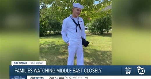 Parents of USS Abraham Lincoln sailors watch Middle East news closely as ship supports operations against Iran