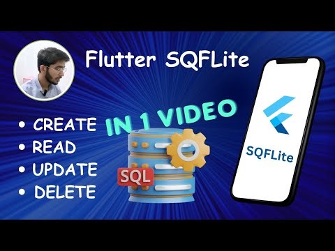 Flutter SQFLite in one video | CRUD operations | Hindi/Urdu