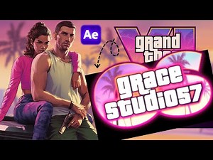 GTA-6 | GTA-6 Logo Reveal | How to Make GTA-6 Logo Animation in After Effects | Gta-6 Trailer