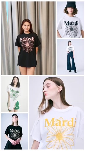 JS Eternal on Instagram: "🇰🇷 MARDI: TSHIRT FLOWERMARDI 📌 Code : MD06 💰 Price : RM159 👕 Fabric : Cotton 100% 🎨 Color : White Tangerine / Black Pink / Black Cream / Oatmeal Black / Ivory Navy / White Green / White LightGrey / White Green（颜色以实物为准） 📐 Size：Free Size Length: 65cm Shoulder: 46cm Chest: 108cm Sleeve Length: 18cm 🛒 留言下单💌【MD06+1】我发你❤️ 🌐 网页下单👉🏻 https://jseternal.com.my/i/Sy9KtzgAA 📲 Follow我 #summer吃喝玩乐买透透 #jseternal"