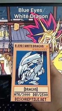 Draw Your Destiny! #minecraft #minecraftanimation #reels #gaming #pixelart #anime #yugioh