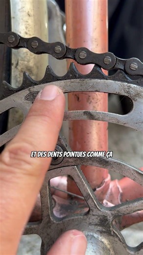 Reconnaître un plateau de pédalier vintage HS en 5 secondes ! #ateliervelo