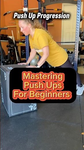 Push up progression. Mastering pushups for beginners.