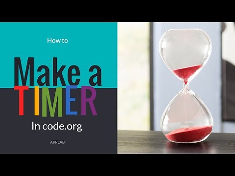 How to make a countdown timer in code org applab