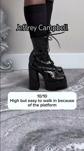 Gothic Heels Boots Collection: New Rock, Jeffrey Campbell, Marc Jacobs, and more #shoecollection