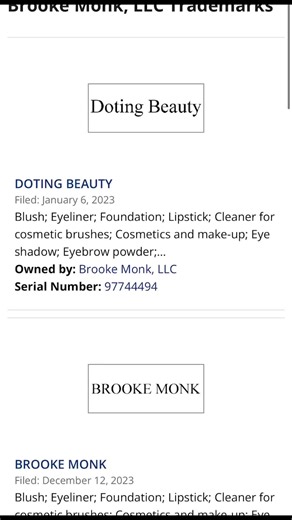 Doting Beauty by Brooke Monk: Makeup Line Launch