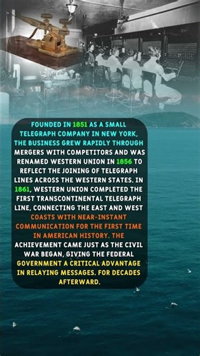 How Western Union Linked America Coast to Coast by Wire.