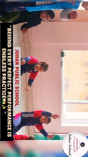 Johar School on Instagram: ""Practice ➡️ Performance 🇮🇳✨️💫 Proud Republic Day ❤️🇮🇳 #republicday #johar_school #dancevideo #behindthescenes #school_life"