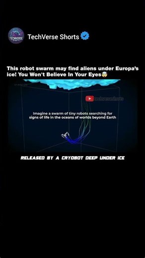 🧊 This robot dives into alien oceans!#shorts#engineering