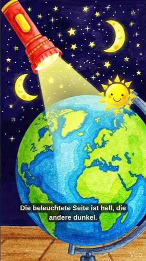 Warum gibt es Tag und Nacht? 🌍