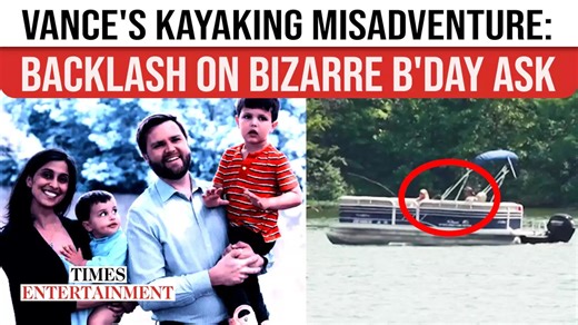 Kayaking Gone Wrong? Vance's Birthday Trip Infuriates Americans After Bizarre River Move Revealed
