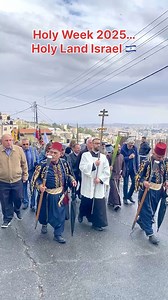 5.8K views · 357 reactions | Holy Land Tour 2025. Holy Week in Israel , Palm Sunday Live Procession… | Visit Israel From Your Home | Facebook