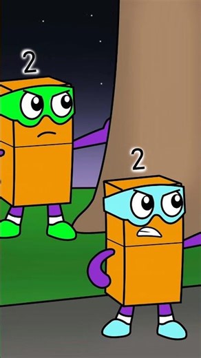 Terrible 2s Having A Serious Talk With Octonaughty - Numberblocks Fanmade Coloring Story
