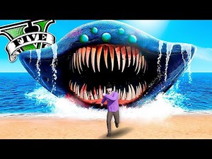 ကမ္ဘာ့အကြီးဆုံး Sea Monster ကြီး ကမ်းခြေပေါ် တက်လာပြီ | Hunting El Gran Maja in GTA V