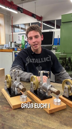 🔧 Projekt-Spotlight: Stirlingmotor an der HTL Steyr 🔥 Unser Projekt zeigt, wie effizient thermische Energie genutzt werden kann! Der selbstgebaute Stirlingmotor verwandelt Temperaturdifferenzen in mechanische Bewegung mit beeindruckender Laufruhe. 🧑🏼‍🏭 Von der Fertigung bis hin zu den ersten erfolgreichen Tests wurde alles von unseren Schülern der 3 AHME umgesetzt. 💡 Technik erleben. Innovation leben. 🎥 Im Video seht ihr den Motor erstmals in Aktion! #HTLSteyr #Stirlingmotor #Engineering 
